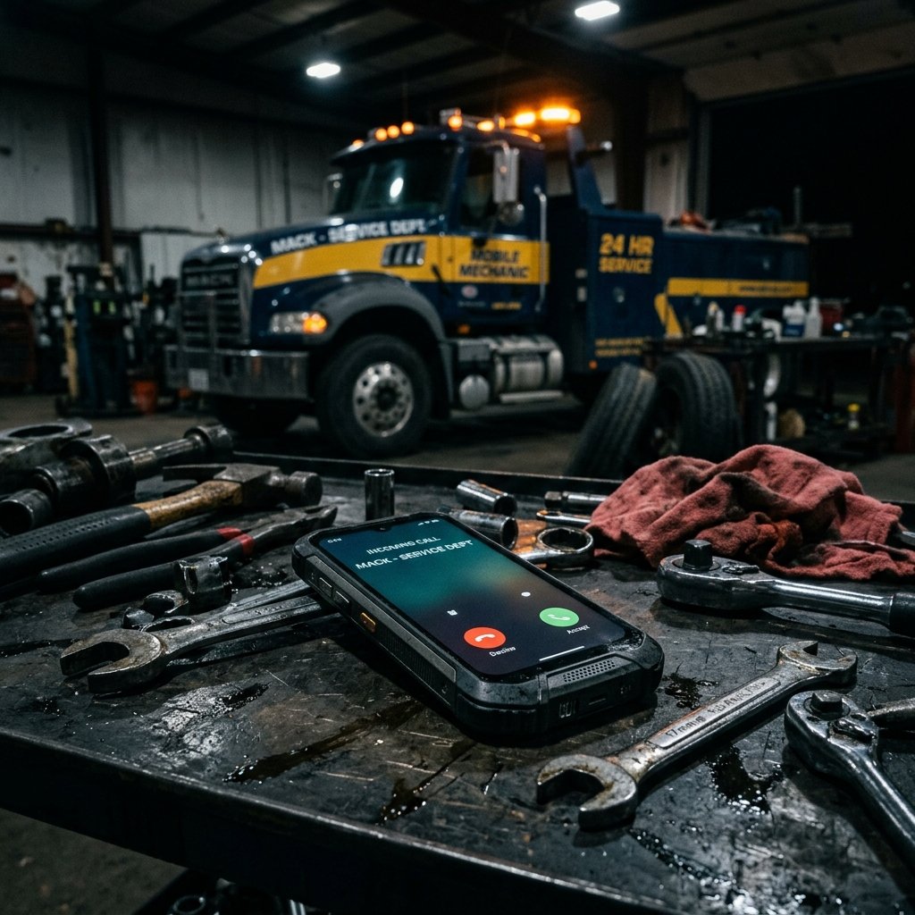Mechanic and customer talking inside a repair shop