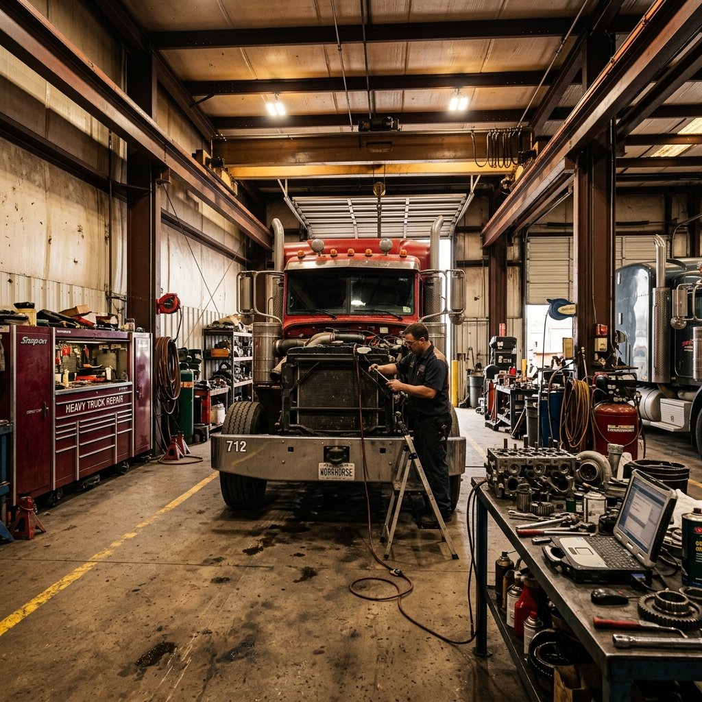 Inside Randy Tullier's repair workshop